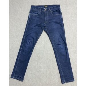 Billabong Wrangler Jeans Mens 30 Blue Denim Straight Leg Organic Cotton Pants‎